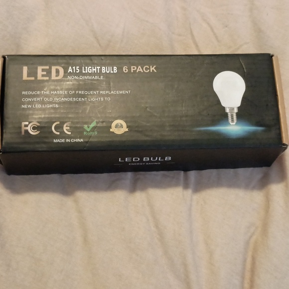 NIB Hangsang A15 led ceiling fan light bulbs 5000k,6W E12 base - Picture 10 of 13